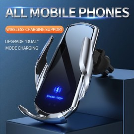 Q3 Car Wireless Charger, Magnetic Car Air Vent Mount Holder, Mobile Phone Holder, 15W Qi Wireless Charger, Car Accessories, Office Accessories, Perfect Gift For Christmas Birthday