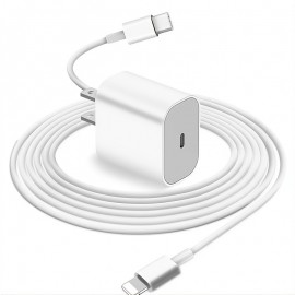 For Iphone Fast Charger 25w Wall Type C For Apple Charging Cable Mobile Phone Power Adaptation Compatible With IPhone 14 13 12 11 Pro Max XR XS X,iPad