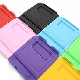 Foldable Plastic Phone Holder Stand - Perfect for iPhone Xsmax 13, Xiaomi Mi 8 and More!