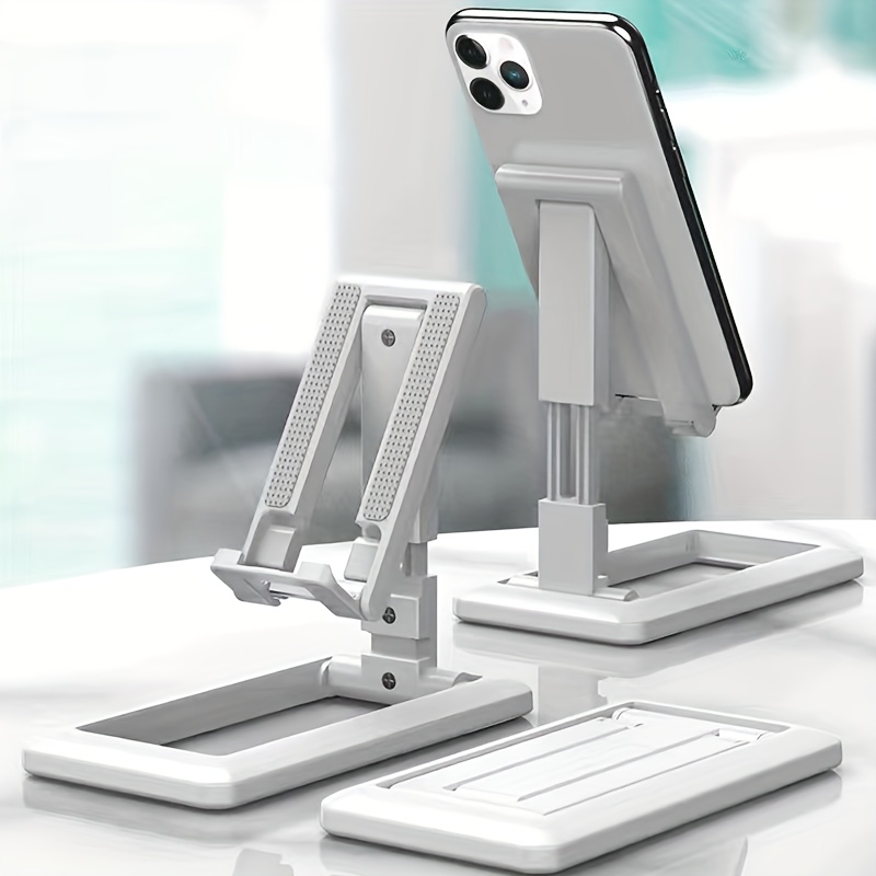 foldable tablet mobile phone desktop phone stand for ipad iphone samsung desk holder adjustable desk bracket smartphone stand details 0