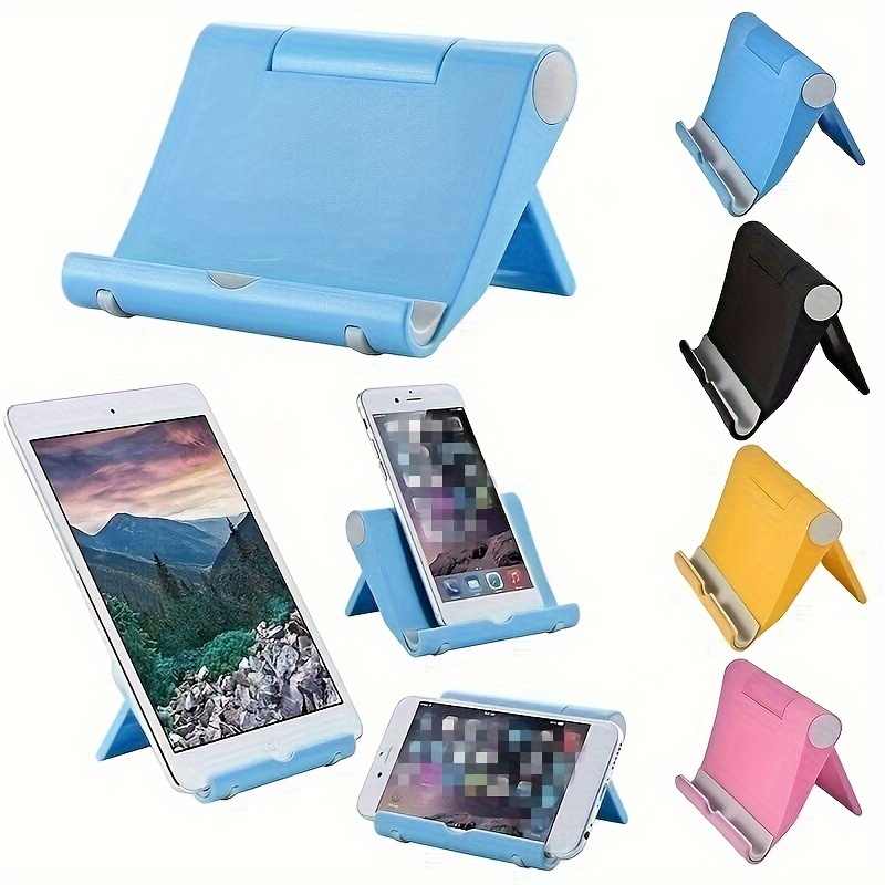 1pc mobile phone bracket tablet universal lazy bracket desktop multi functional foldable portable phone bracket details 3