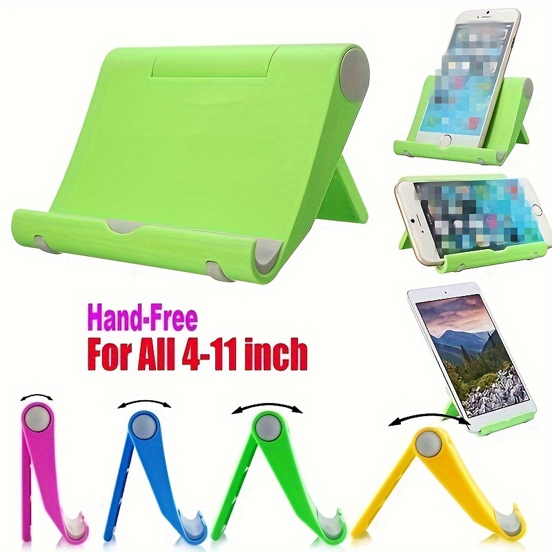 1pc mobile phone bracket tablet universal lazy bracket desktop multi functional foldable portable phone bracket details 5